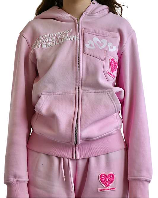 Baby Pink Utility Jacket